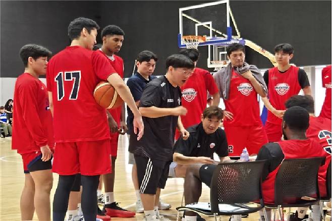 현대모비스 전지훈련. 현대모비스 제공