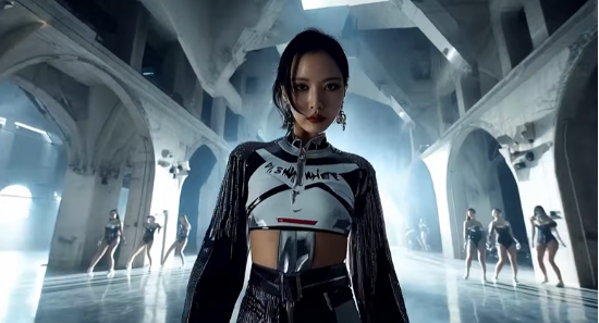 키온의 뮤직비디오 중 한 장면 (사진=유튜브 계정 캡처)