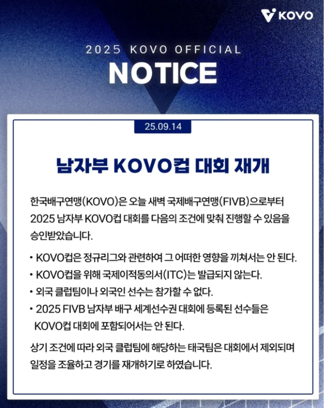 사진=KOVO