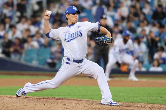 삼성 라이온즈 김재윤./삼성 라이온즈