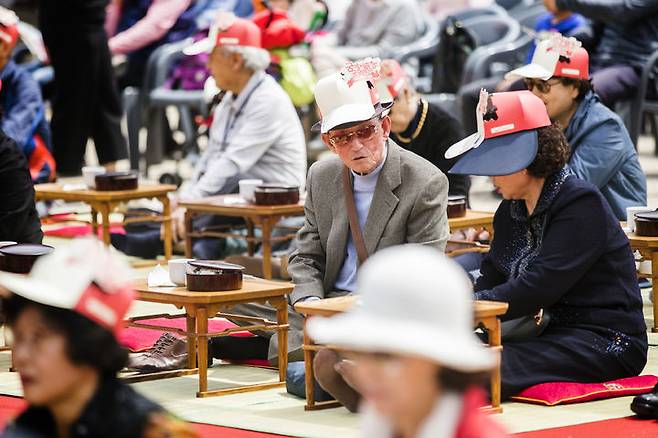[서울=뉴시스] 창경궁 양로연 가무별감 (사진=국가유산진흥원 제공) 2025.09.12. photo@newsis.com *재판매 및 DB 금지