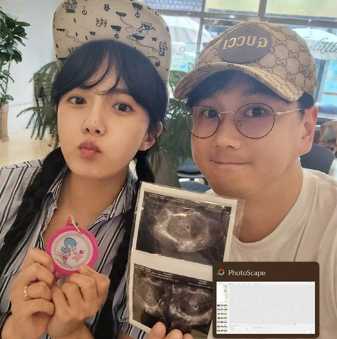 강은비(왼쪽)와 변준필(사진=강은비 SNS)