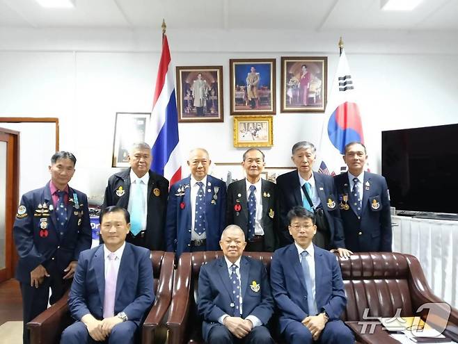 계룡시문화관광재단 6.25 참전용사 ‘2025계룡軍문화축제’에 초청 (계룡시 제공.재판매 및 DB금지)/뉴스1