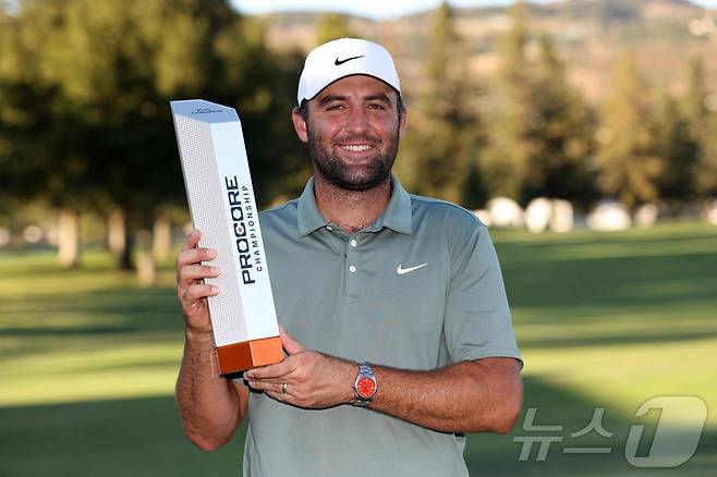 미국프로골프(PGA) 투어 스코티 셰플러. ⓒ AFP=뉴스1