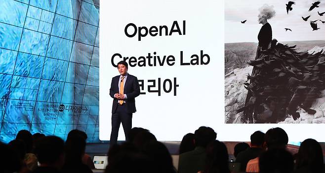 지난 10일 서울 광진구 파이팩토리에서 오픈AI(OpenAI) 코리아 출범 기자간담회가 열렸다. /뉴시스