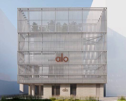 미국 프리미엄 애슬레저 브랜드 알로 요가의 도산 플래그십 스토어. 아시아 첫 플래그십 스토어다./알로 요가 제공