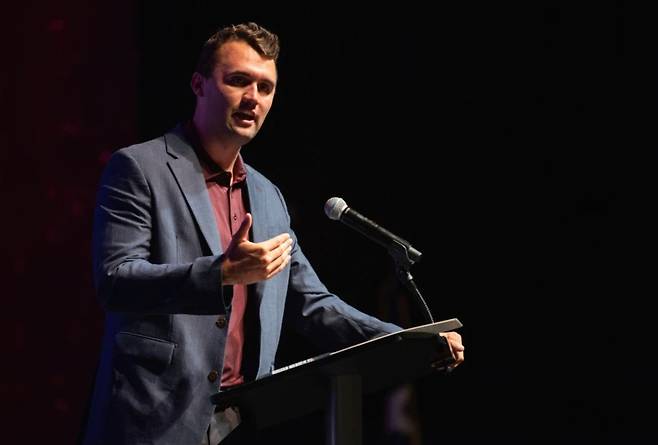 ‘터닝포인트 USA’ 창립자 겸 대표인 찰리 커크