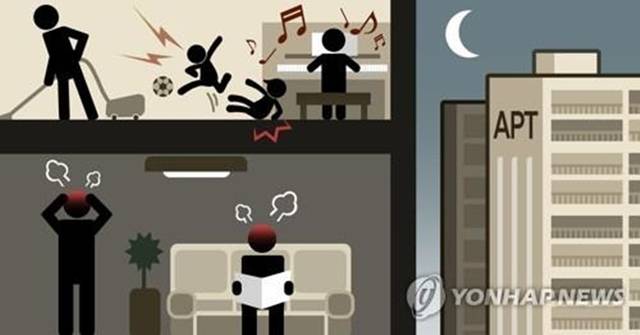 아파트 층간소음 피해 호소.[연합뉴스]
