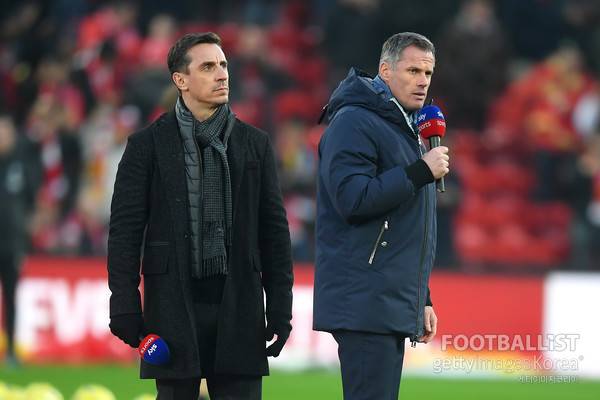 게리 네빌(왼쪽). 게티이미지코리아