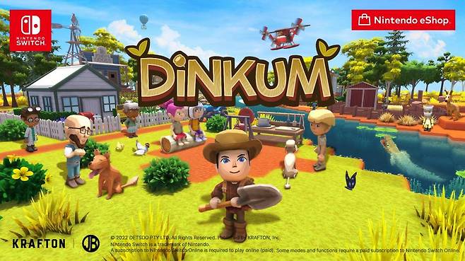 크래프톤 딩컴 닌텐도 스위치 출시