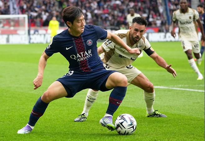 이강인이 오른 발목 부상을 당했다. 사진=AP 연합뉴스