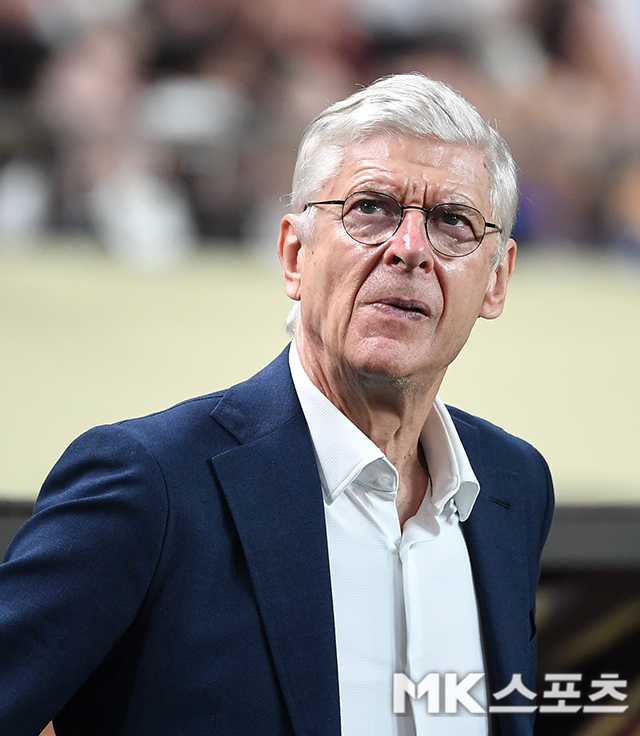 FC스피어의 아르센 벵거 감독. 사진(서울 상암)=천정환 기자