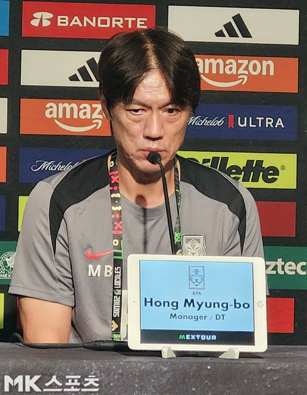 홍명보 한국 축구 대표팀 감독. 사진(美 내슈빌)= 김재호 특파원