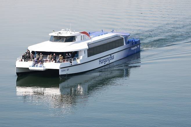 한강버스. [서울시 제공]