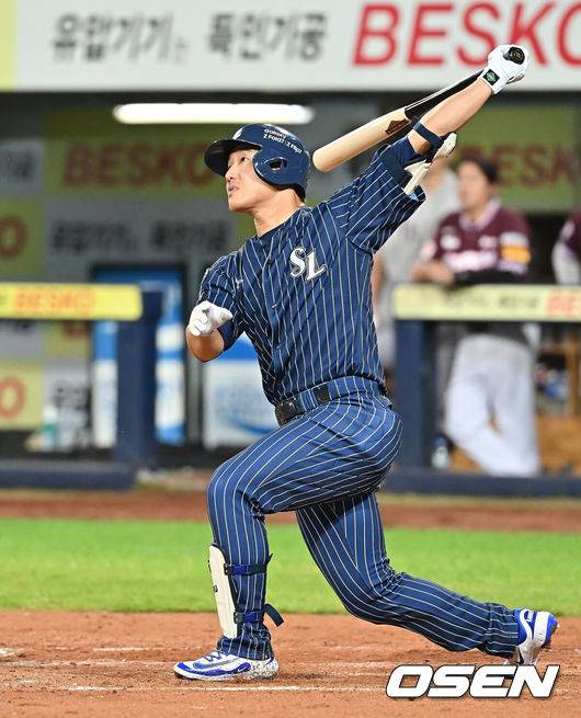 [OSEN=대구, 이석우 기자]  삼성 라이온즈 이성규 046 2025.07.20 / foto0307@osen.co.kr