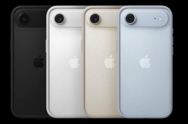 아이폰 17 에어. 애플 홈페이지 캡처