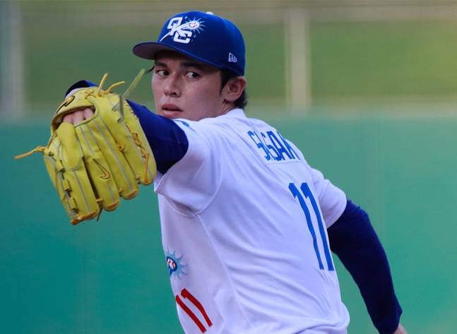 사사키 로키. /사진=오클라호마시티 코메츠 공식 SNS