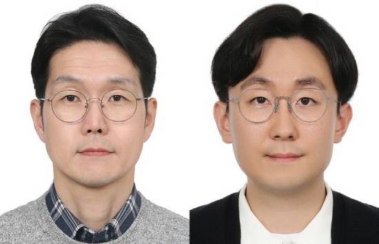 왼쪽부터 김종우 박사, 신다슬 박사.