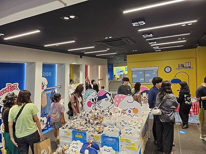 광주 동구 충장로3가 '무스 & 호치 팝업스토어' 현장.디자인숨 제공