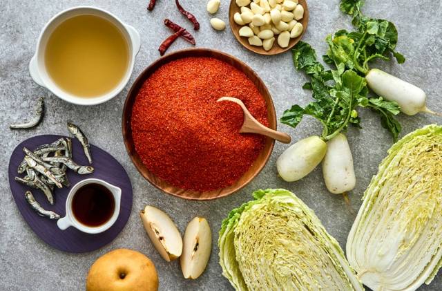 제일맞게컬리 김치의 원재료/사진=컬리 홈페이지