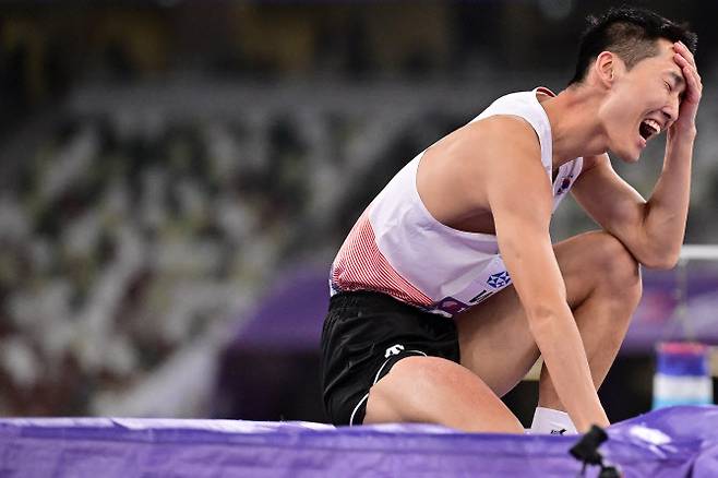 우상혁(용인시청). 사진=AFPBB NEWS