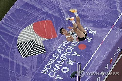 우상혁. ⓒ연합뉴스 AFP