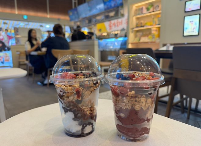 메가MGC커피 ‘요거젤라또 초코베리믹스’. 메가MGC커피