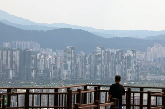 서울시내 아파트 단지의 모습. 사진=뉴스1