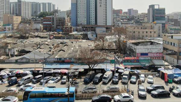 성남 성호시장 전경. 성남시 제공