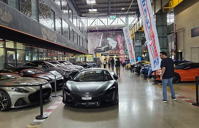 모터월드 뮌헨 내부 [사진촬영=최기성 매경 디지털뉴스룸 기자]