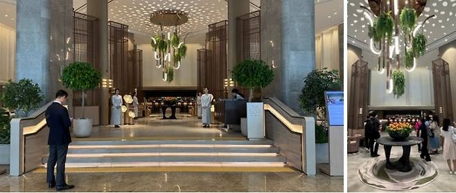 로비 라운지&바 ‘더 로그’ / 사진=홍지연 여행+ 기자