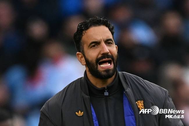 맨체스터 유나이티드 감독 후벵 아모림. 사진(잉글랜드 맨체스터)=AFPBBNews=News1