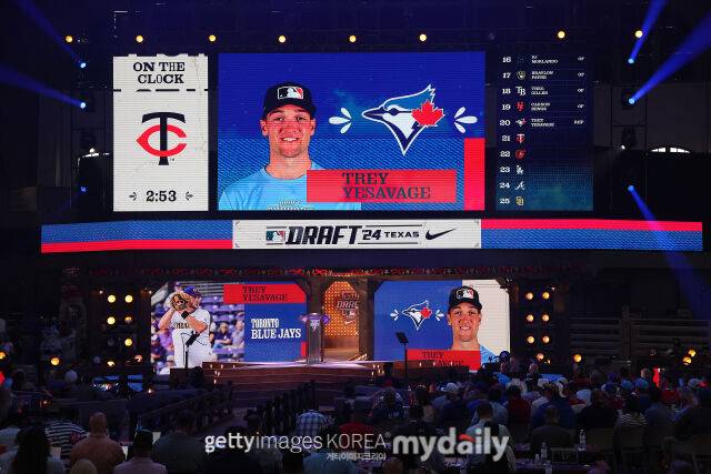 2024 신인 드래프트에서 토론토의 선택을 받은 트레이 예사비지./게티이미지코리아