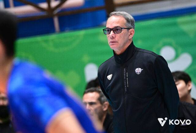 우리카드 마우리시오 파에스 감독./KOVO