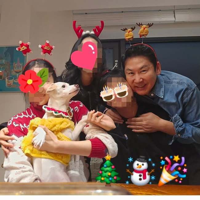 신동엽 가족 /사진=크림이 소셜미디어