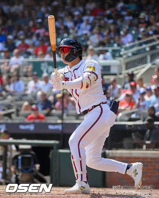 [사진] 애틀랜타 김하성. ⓒGettyimages(무단전재 및 재배포 금지)