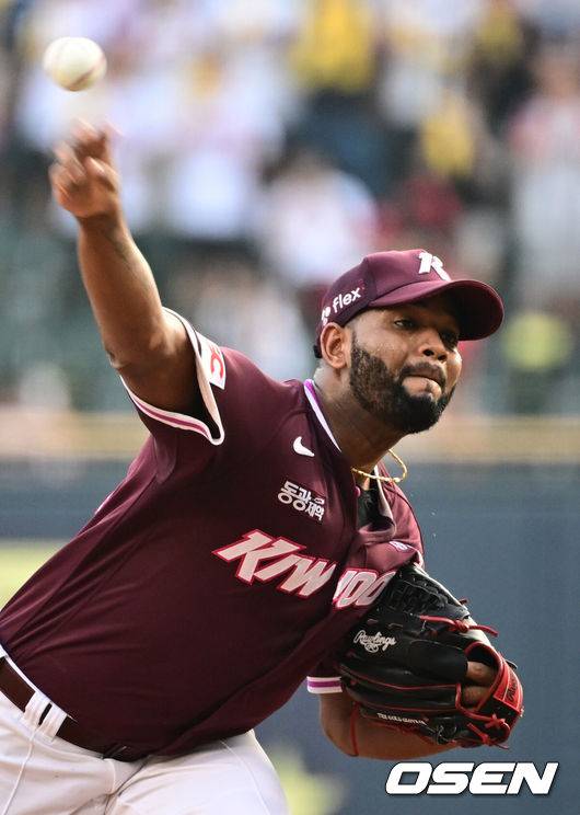 키움 히어로즈 라울 알칸타라. /OSEN DB