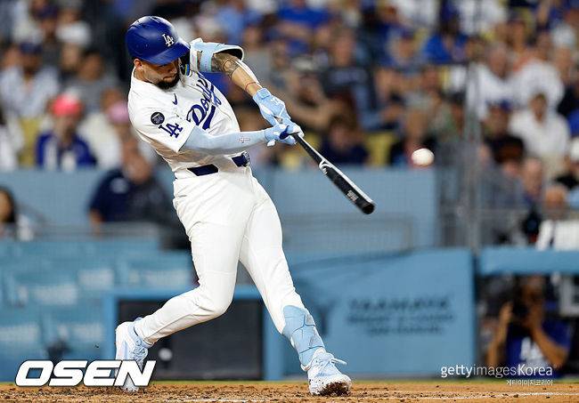 [사진] LA 다저스 앤디 파헤스. ⓒGettyimages(무단전재 및 재배포 금지)