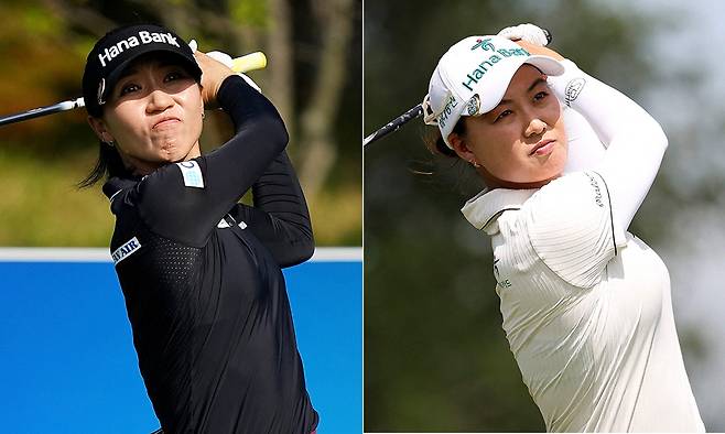 리디아 고(왼쪽), 이민지.