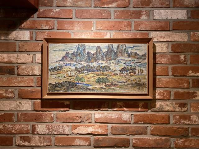 2019년 갤러리60 벽면에는 이처럼 김종휘의 유작이 걸려있었다. /사진제공=가회60+김종휘아카이브