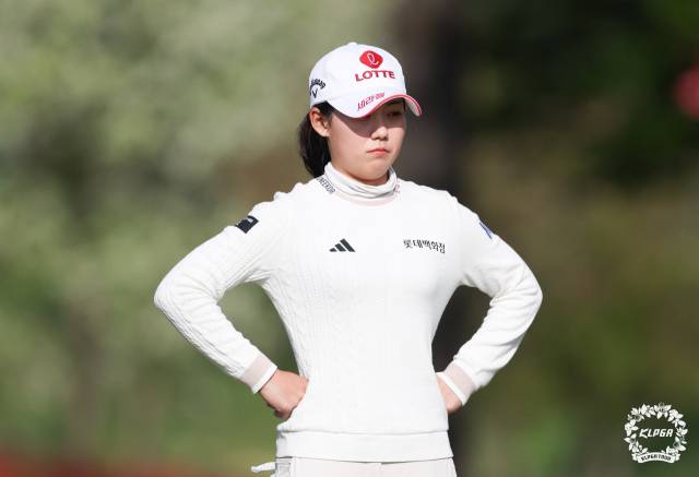 고지우, 고지원 자매와 같은 조로 경기를 펼칠 황유민. 사진 제공=KLPGA