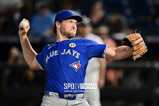 ▲ 메이저리그 데뷔전부터 호투를 펼친 토론토 블루제이스 트레이 예새비지.