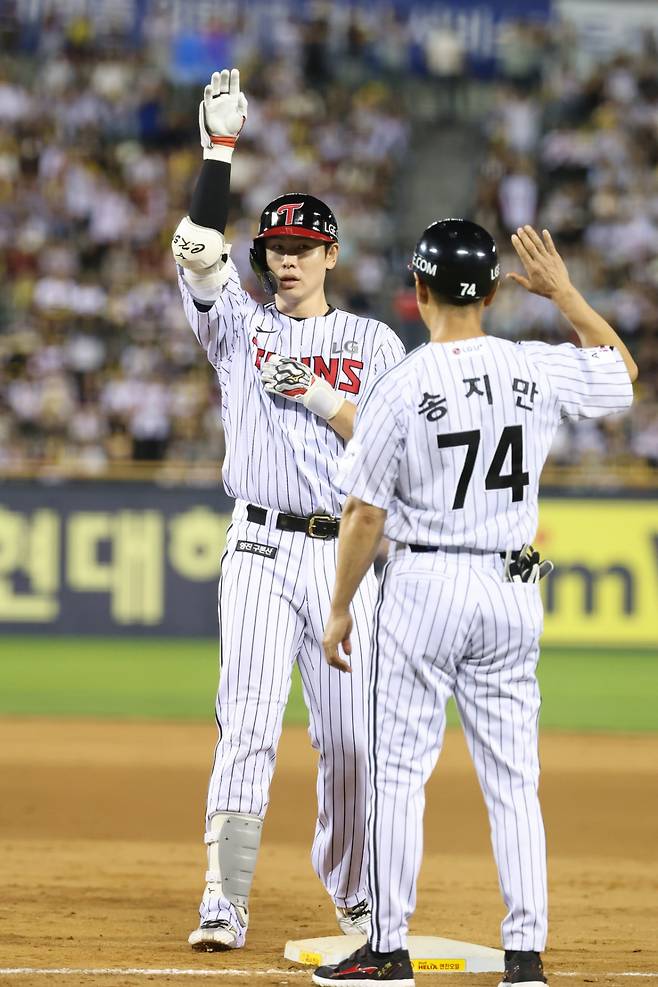 LG 트윈스 홍창기. /사진=LG 트윈스 제공