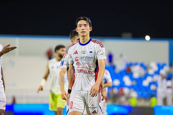 아랍에리미트연합(UAE) 알샤르자의 조유민. /사진=조유민 SNS 캡처