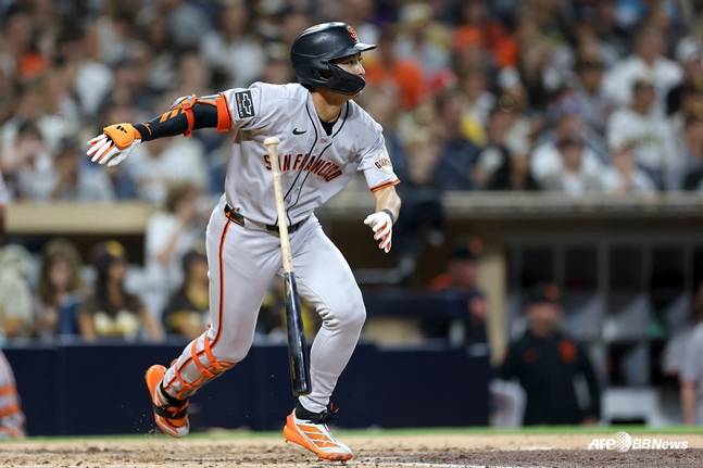 이정후의 타격 모습. /AFPBBNews=뉴스1