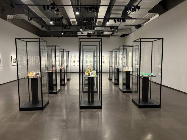 아모레퍼시픽 혁신 제품들이 진열돼 있다./사진=김다이 기자 @neverdie