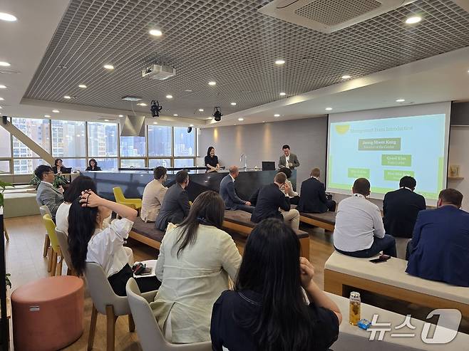 서울시는 지난 15일 서울먹거리창업센터에서'2025 서울먹거리창업센터 주한 벨기에 대사관 네트워킹'을 개최했다.(서울시 제공)