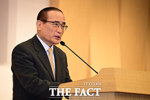 위성락 국가안보실장이 지난 12일 대통령실에서 가진 기자간담회에서 한미 원자력협정 협상과 관련해 의미있는 발언을 해 이목을 집중시키고 있다./더팩트 DB