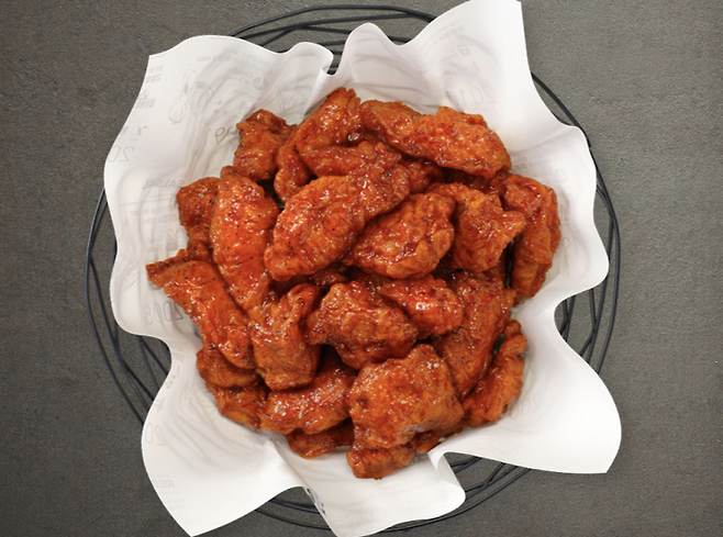 교촌치킨의 신메뉴 '마라레드순살'. 교촌치킨 캡처