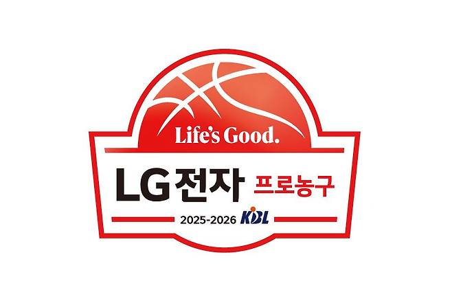 2025-2026 LG전자 프로농구 공식 엠블럼
